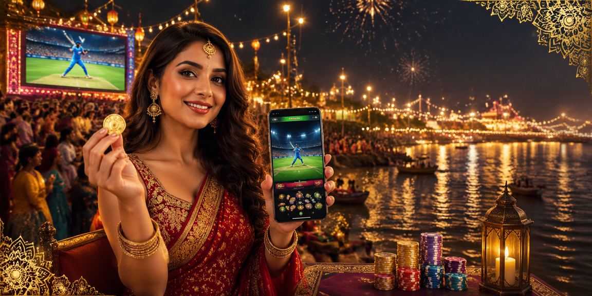 Exciting night market cricket betting scene in India